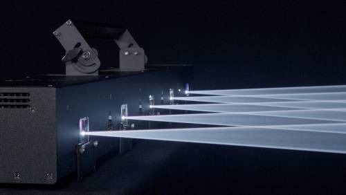 Laserworld ScanBar 10RGB – Beamshot 7