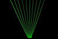Laserworld BeamBar Green 0004 Beam