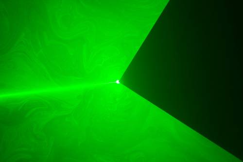 Laserworld CS-3000 micro – Beam shot 12