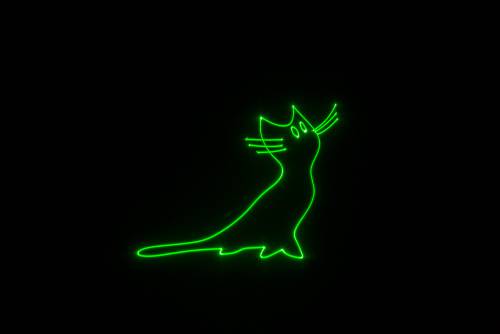 Laserworld CS-3000 micro – Beam shot 23