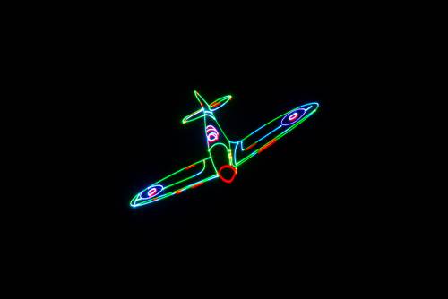 Laserworld CS-3000 micro – Beam shot 30