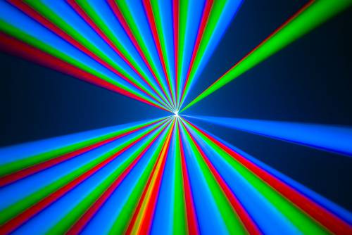 Laserworld CS-6000 micro – Beam shot 9