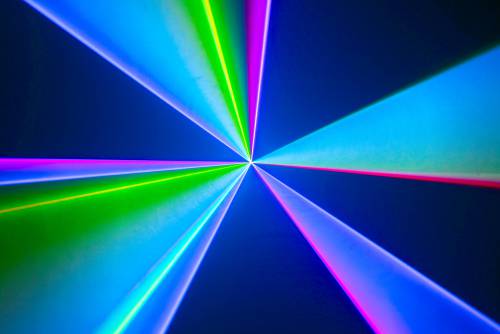 Laserworld CS-6000 micro – Beam shot 15