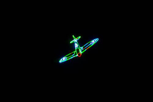 Laserworld CS-6000 micro – Beam shot 32