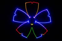 Laserworld CS-4000RGB FX MK2 laser beam and explanatory image 9
