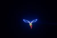 Laserworld CS-1000RGB MK4 laser beam and explanatory image 12