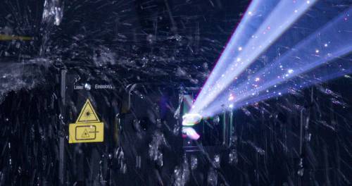 Laserworld PL-20.000RGB IP65 – Beam shot 4