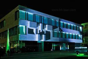 Bildungscampus Heilbronn - opening ceremony video mapping and laser mapping - 2