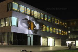 Bildungscampus Heilbronn - opening ceremony video mapping and laser mapping - 6