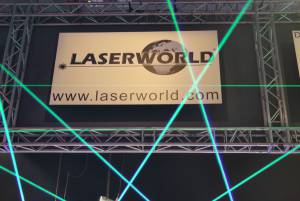 Laserworld Laser Show en Prolight + Sound 2012 - 13