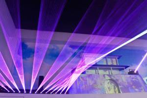 Lasershow auf der Prolight+Sound Guangzhou 2017 - 2