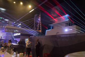 Laser show at the Laserworld stand at Prolight+Sound Frankfurt 2017 - 11