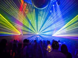 Nightclub Area 47 - laser show for Safri Duo - 3