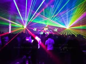Nightclub Area 47 - laser show for Safri Duo - 9