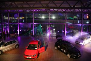 LSS provide Lasers and lighting for launch of new VW Polo in Ireland - 6