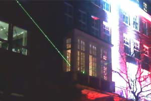 Laser show @ Opening Casino Bremen / Germany 2010