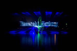 Watershield Outdoor Show mit RTI PIKO Showlaser - 5