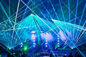 Le groupe Laserworld à Prolight + Sound 2016 - 17