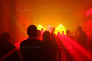 Audi A6 car presentation with laser show - 7