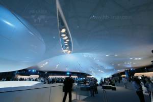 IAA Exhibition - Mercedes Benz Exhibition Booth laser projection - 5