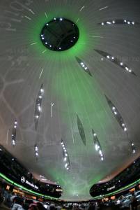 IAA Exhibition - Mercedes Benz Exhibition Booth laser projection - 12