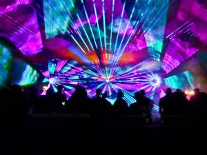 Universität Aalen - Optoelektronik - Laserprojektion und Lasershow - 9