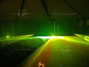 Fanuc - exposition et spectacle laser d'entreprise - 4