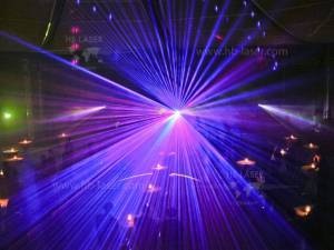Fanuc - exposition et spectacle laser d'entreprise - 6