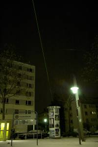 Skylaser Kassel im Dezember bei Schnee - 4