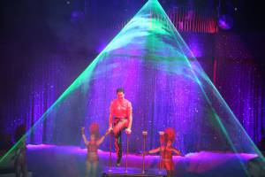 Christmas Circus in Karlsruhe / Germany - Flashlight Showtec - 4