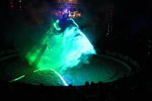Christmas Circus in Karlsruhe / Germany - Flashlight Showtec - 5
