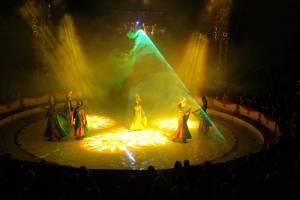Christmas Circus in Karlsruhe / Germany - Flashlight Showtec - 8