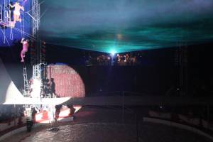 Christmas Circus in Karlsruhe / Germany - Flashlight Showtec - 9