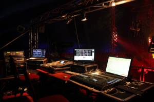 Christmas Circus in Karlsruhe / Germany - Flashlight Showtec - 10