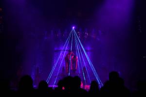 Christmas Circus in Karlsruhe / Germany - Flashlight Showtec - 11
