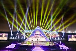 Laser- und Multimedia Show für die neue Ägyptische Regierung - 4