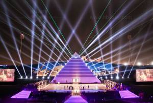 Laser- und Multimedia Show für die neue Ägyptische Regierung - 5