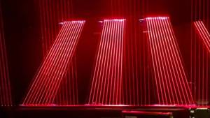 Laser Show @ New Year's Eve 2018 In Nottingham, UK - 3