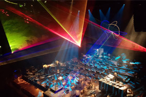 Laser Show @ Jeff Mills, Lost in Space 2018