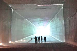 Multimedia installation @ Salt Mine Heilbronn, Germany 2012 - 2