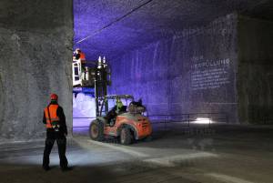 Multimedia installation @ Salt Mine Heilbronn, Germany 2012 - 16