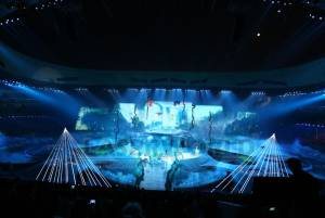 Multimedia-Spektakel im Bird's Nest / Peking - 5