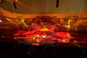 Multimedia-Spektakel im Bird's Nest / Peking - 14