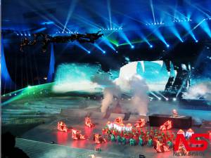 Musical Attraction at the Bird Nest stadium, Beijing/China - 8