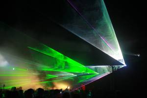 Lasershow beim Open Beatz 2011  - 2