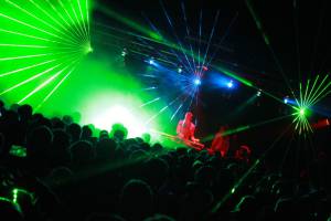 Lasershow beim Open Beatz 2011  - 6