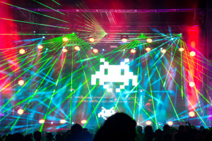 Laser Show @ Open Beatz Festival 2013 in Germany
