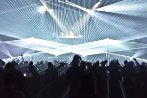 Laser Show for David Guetta in Brussels, Belgium - 17