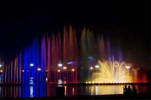 Lasershow for a Chinese TV-Production, 2010