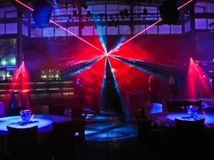 Laserinstallation @ Gan Hashikmim Wedding Hall, Israel - 4